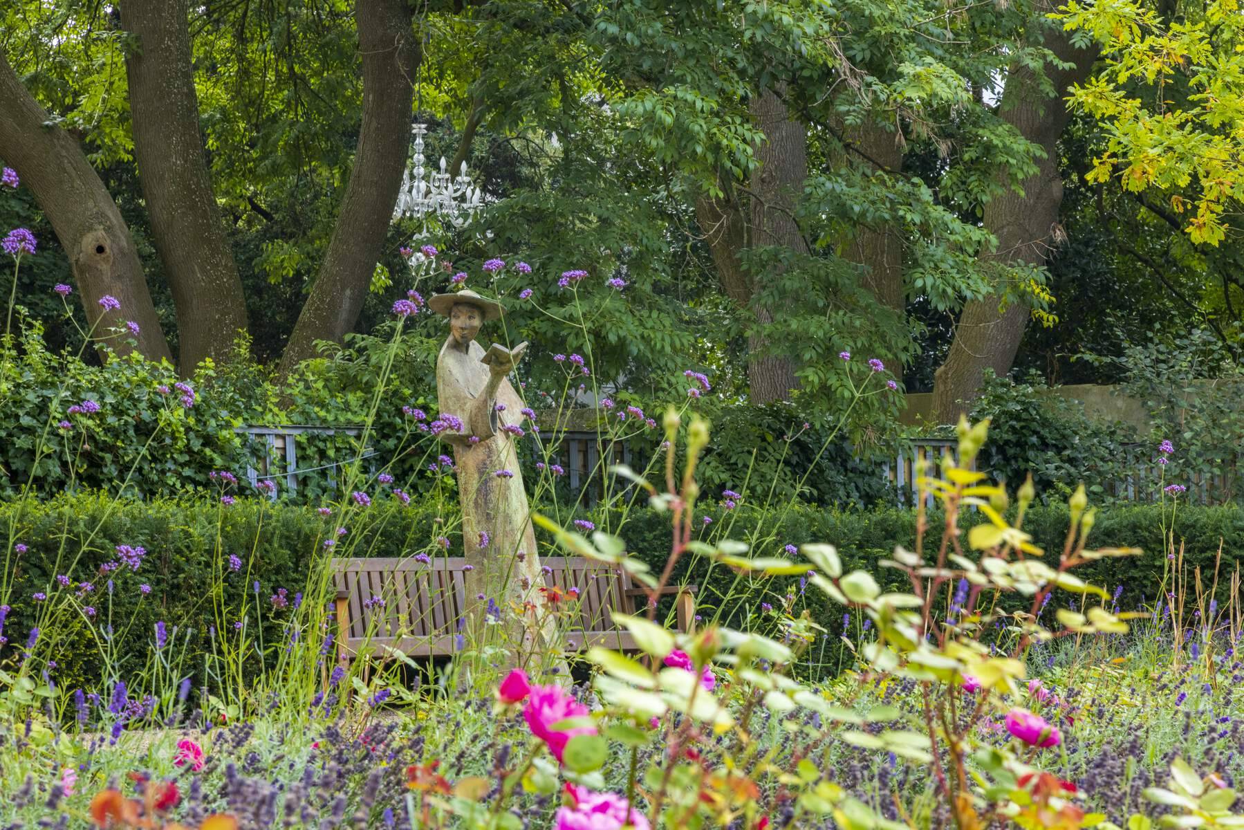 The readers garden of MoLI - Museum of Literature Ireland